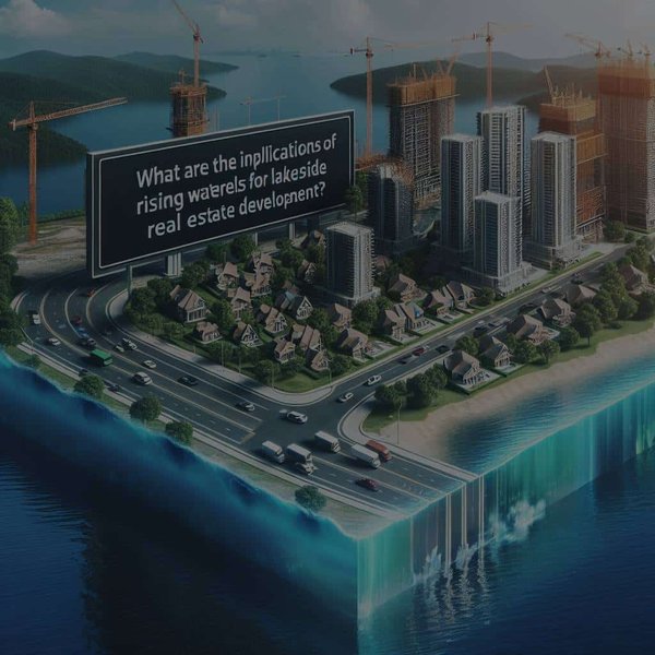 What Are the Implications of Rising Water Levels for Lakeside Real Estate Development?