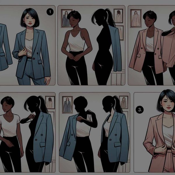 How to Create a Strong Shoulder Silhouette with Blazers without Looking Overpowering?